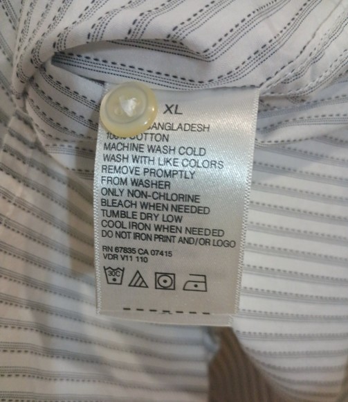 Nice Men's Nautica Jeans Co. Button Front Short Sleeved with Graphics - Picture 7 of 7